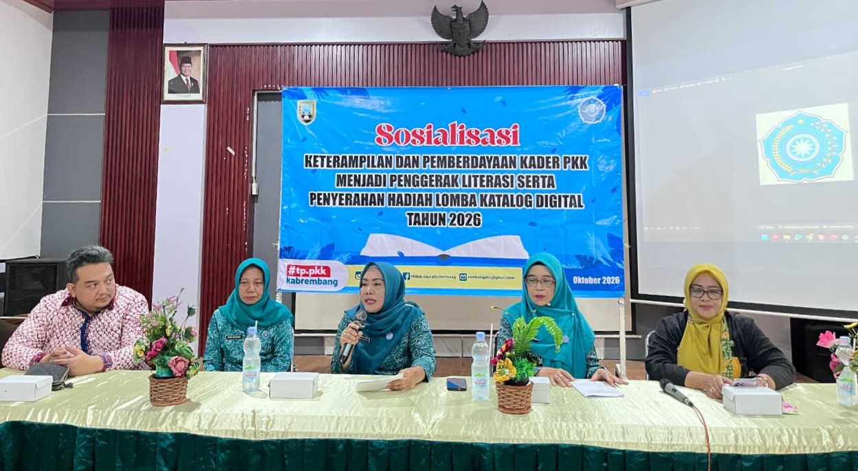 Dari Membaca Menuju Berdaya, TP PKK Rembang Perkuat Literasi Keluarga